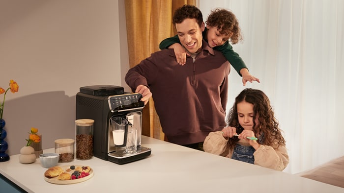 Super-automatic espresso machines