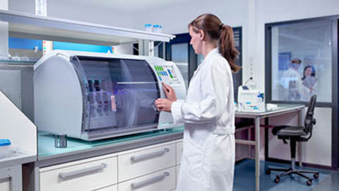 Life sciences trial image